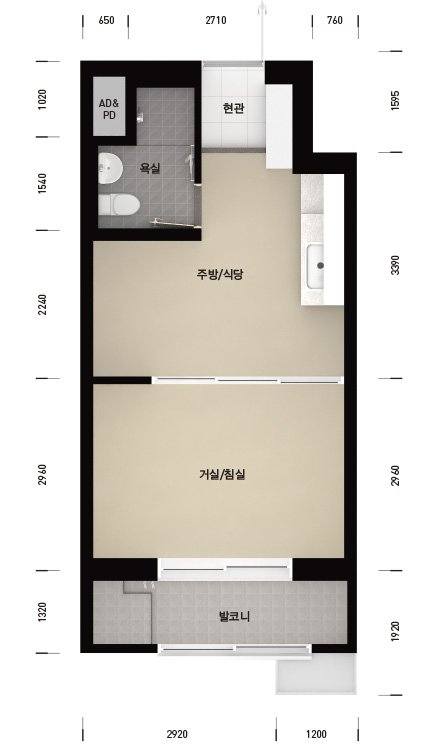 26A(대학생,청년,산단근로자)평면도 이미지