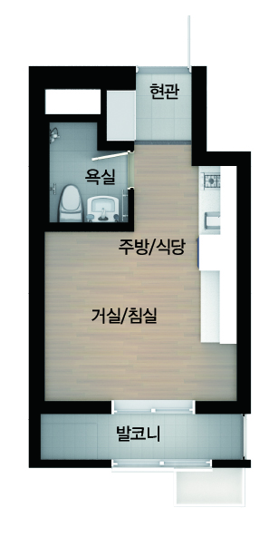 16형(대학생, 청년)평면도 이미지