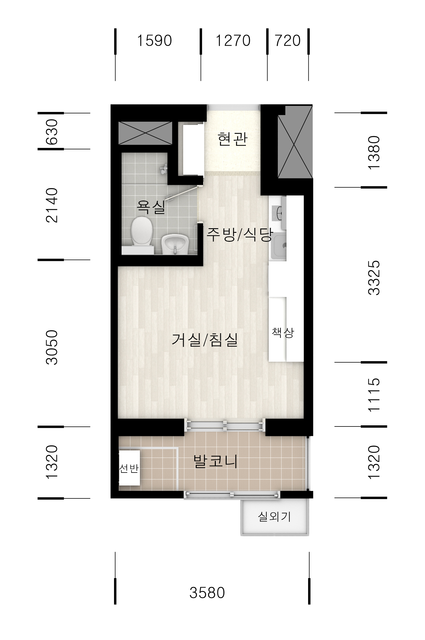 16A(청년)평면도 이미지