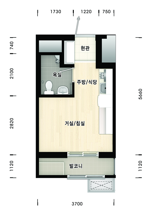 의령동동16형평면도 이미지