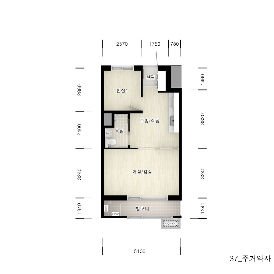 37A(주거약자)평면도 이미지