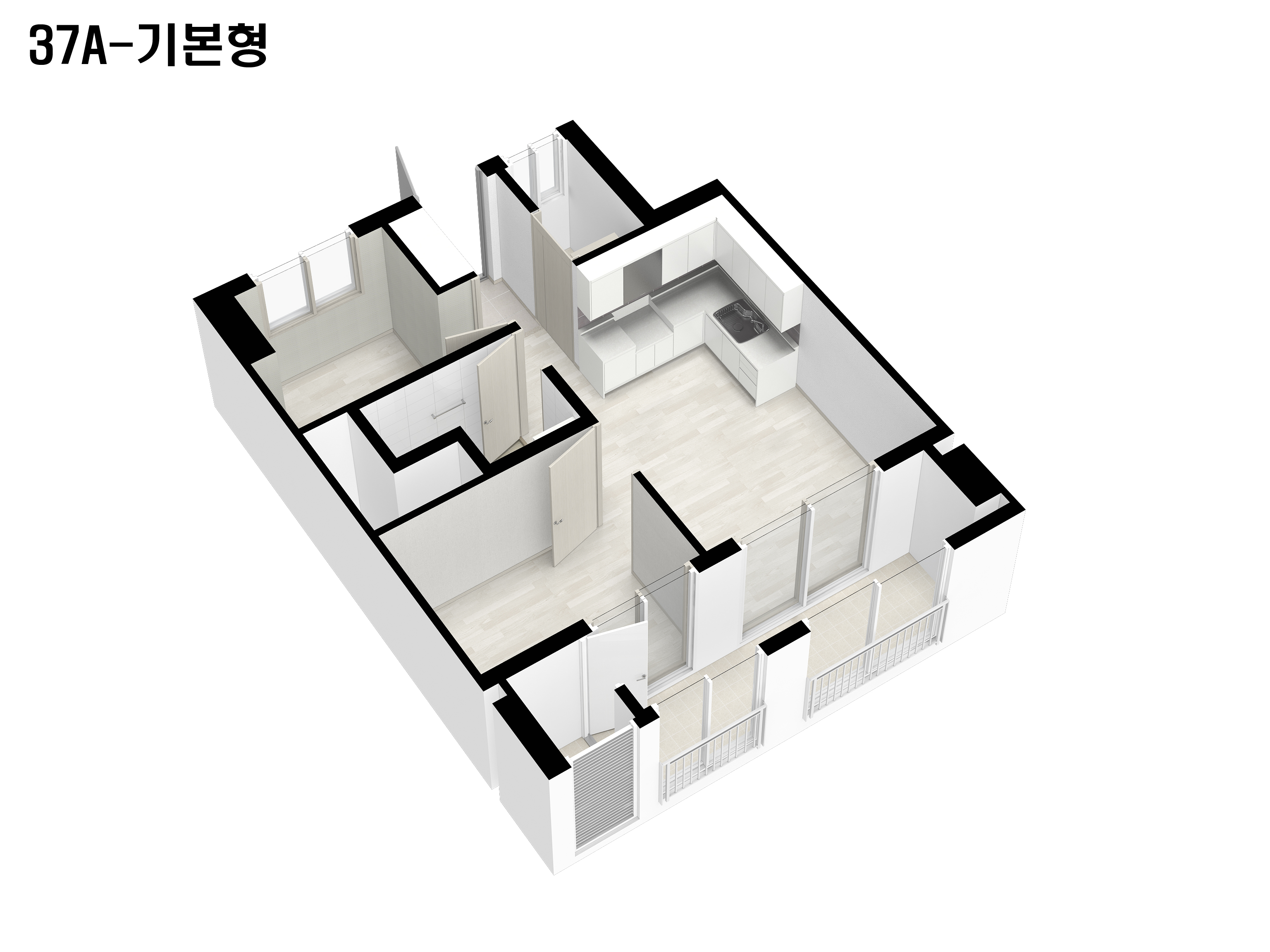 오산세교2 21단지 37A투시도 이미지