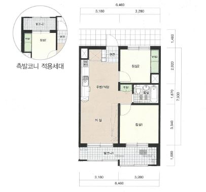 가좌동,주공3차아파트46평면도 이미지