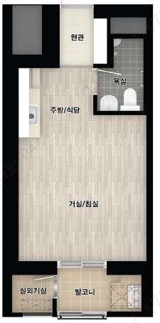 인천 검단 원당 26평면도 이미지