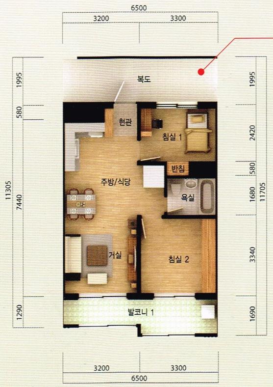 46평면도 이미지